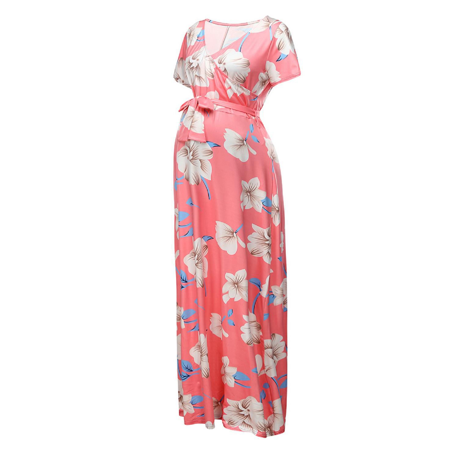 Floral Maternity Dress Detail 3