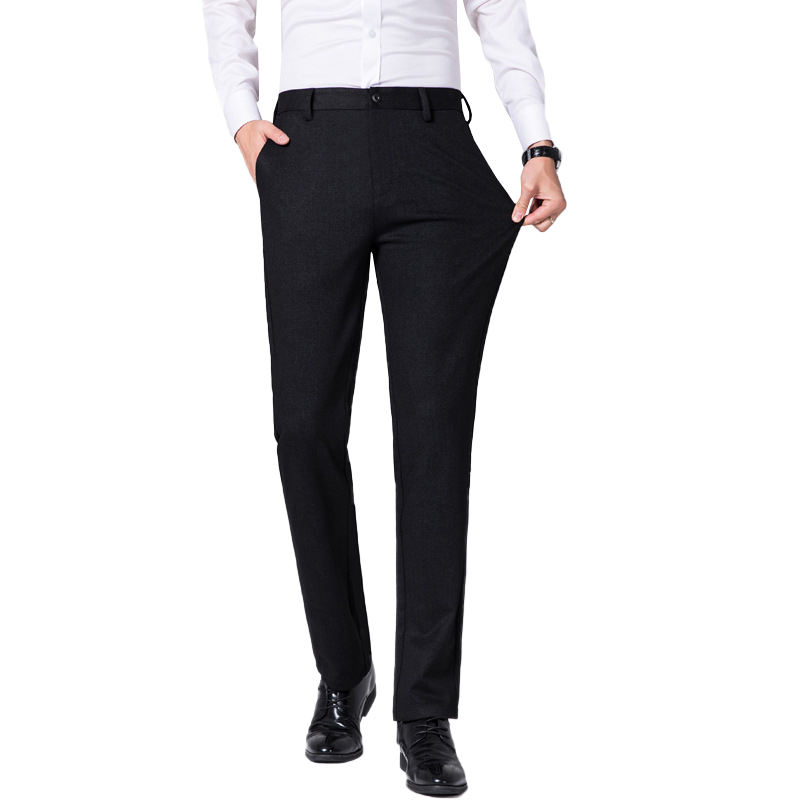 Custom High Quality Men Jogger Pants Regular Fit Stretch Casual Formal Work Smart Office Trousers Waterproof Breathable Worsted