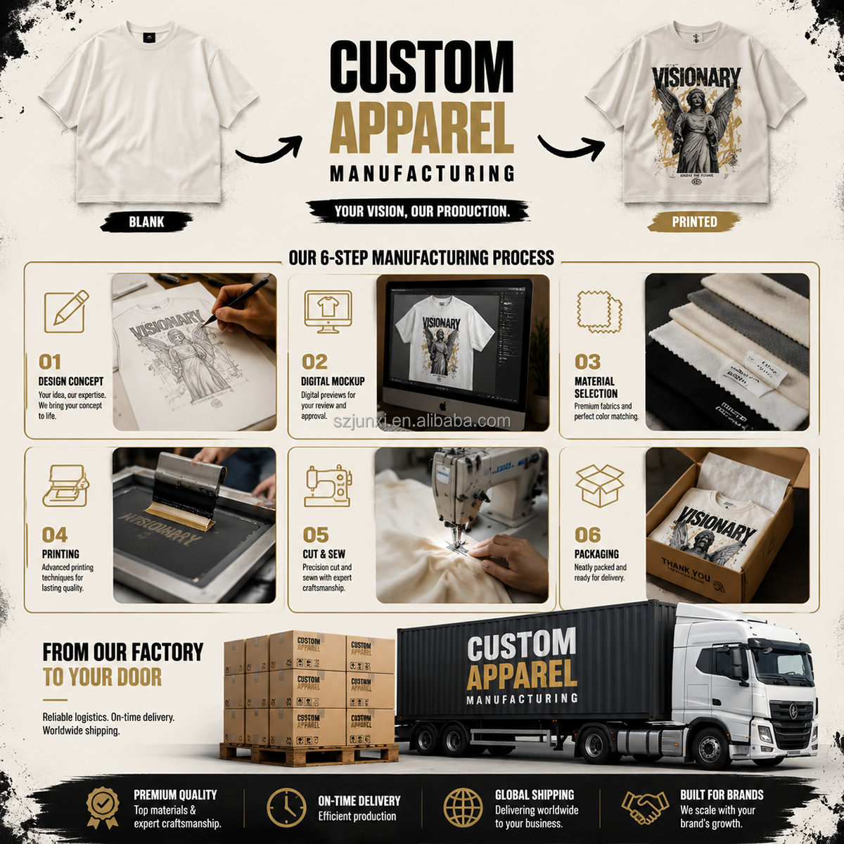 250GSM Women &amp; Men's Clothing Manufacturer Wholesale Custom 100% Cotton Solid Knitted Blank Drop Shoulder Plus Size T-Shirts