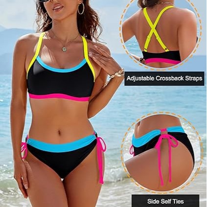 Bikinis Beachwear Custom Logo Bikini Swimwear for Women Summer Beachwear