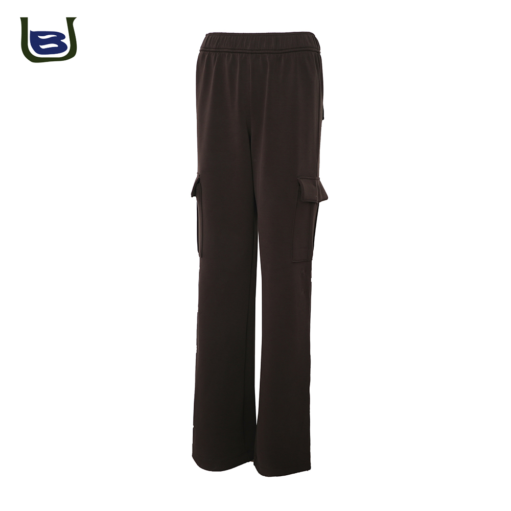 New Arrival Women's High Quality Sports Casual Wear Breathable Active Wear with Elastic Waist Closure Solid Color