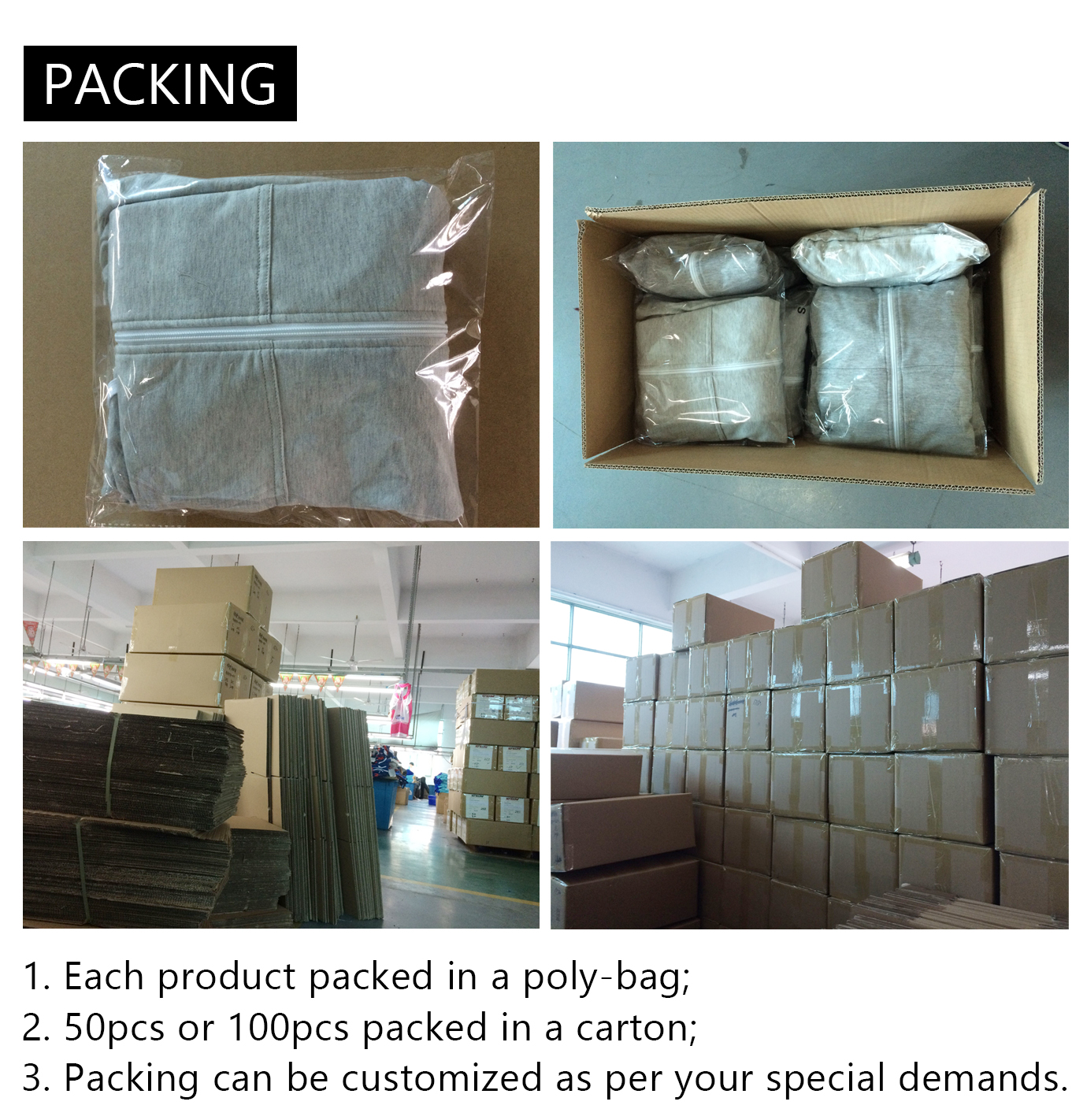 Standard export packaging procedures