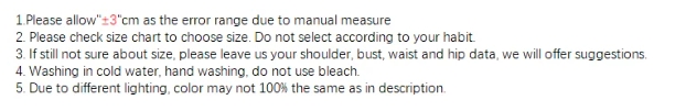 Size Chart Guide