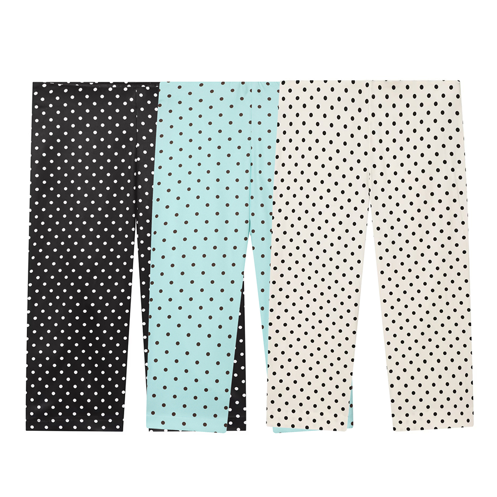 PB&amp;ZA Women's Summer Casual Pants Trousers for Ladies New Chic Polka Dot Mid-Calf Mid-Waist Slim Fashion Design Pants