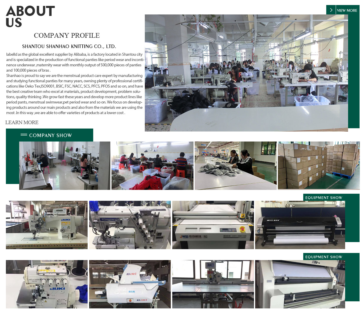 Factory Presentation