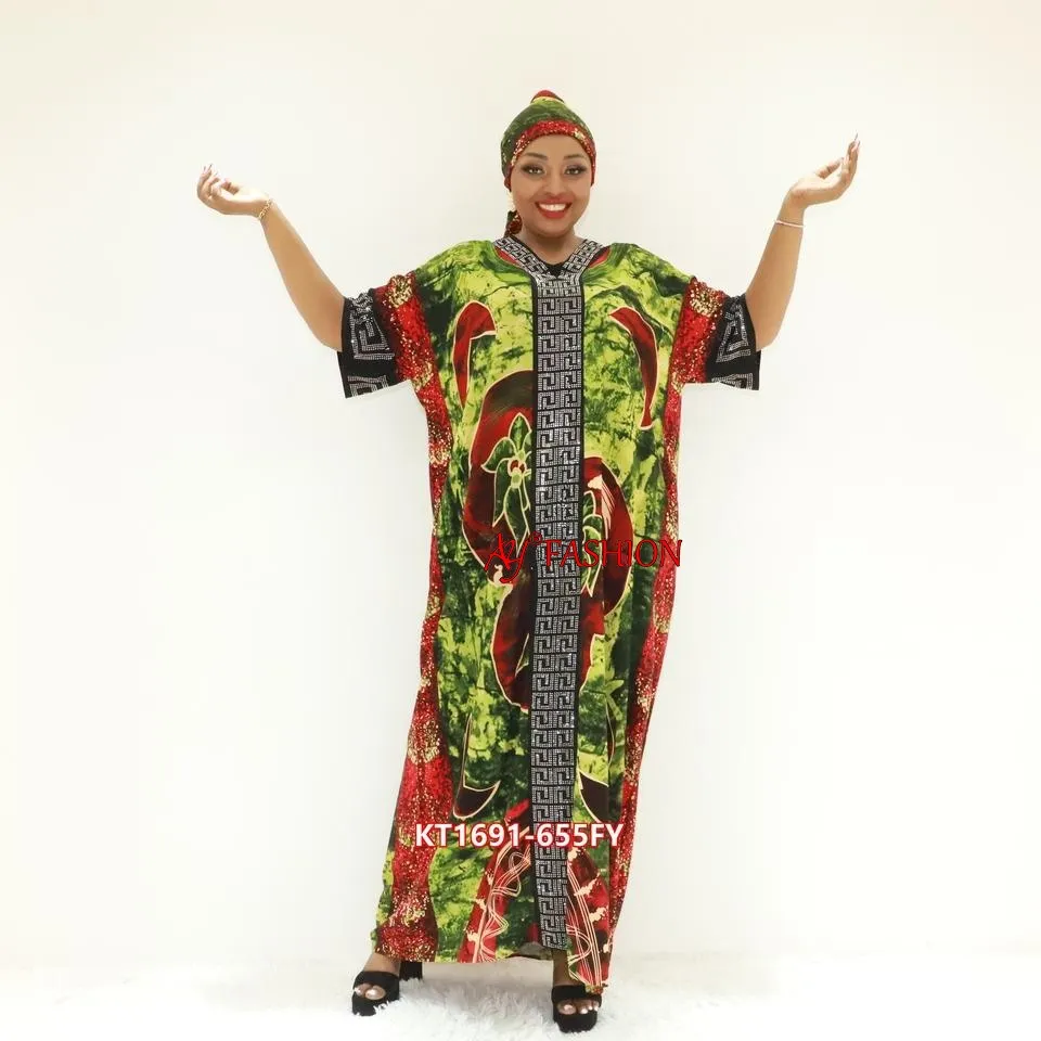 Woman Ethnic Wear Modest Wear Kt1691-655fy Ghana Clothing Dashiki Dress