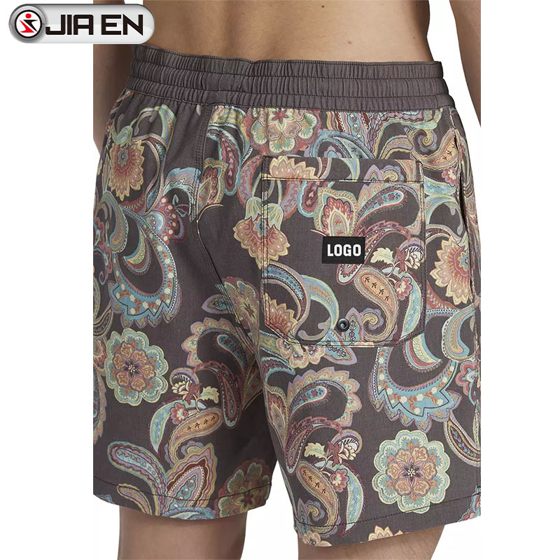 Wholesale High Quality UPF 50 Sun Protection Swimwear Custom Sublimation Volleyball Shorts