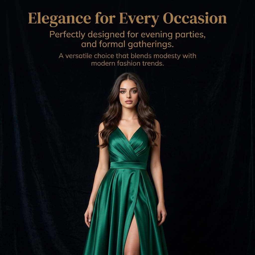 Elegant Empire Waist Evening Gown Emerald Green Polyester Sleeveless Maxi Chiffon Dress for Wedding Guest Banquet