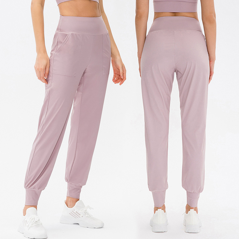 Wholesale Women's Slim Quick-Drying Casual Running Fitness Yoga Pants Breathable Loose Sports Trousers