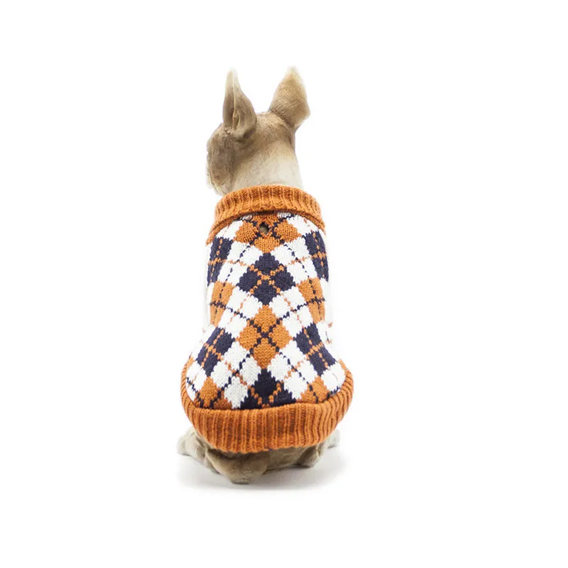 Hot Selling Christmas Pet Cat Dog Sweater Warm Dog Winter Knit Clothes