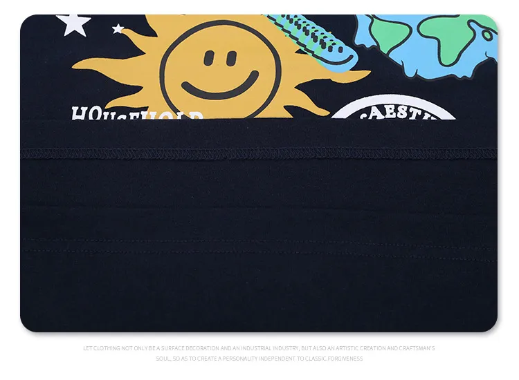 New Style High Quality 95%Ctton 5%Spandex Wholesale Custom Printed Design Oversized Fashion Hip Hop Short Sleeve Clothes