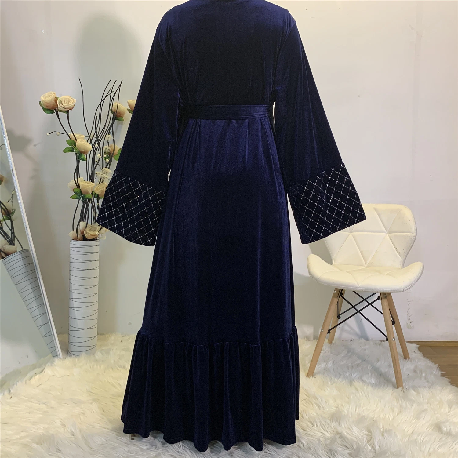 New Fashion Dubai Abaya Factory Price Wholesale Muslim Islamic Clothing Women Modest Wear Ladies Beautiful Kimono Hijab Dress