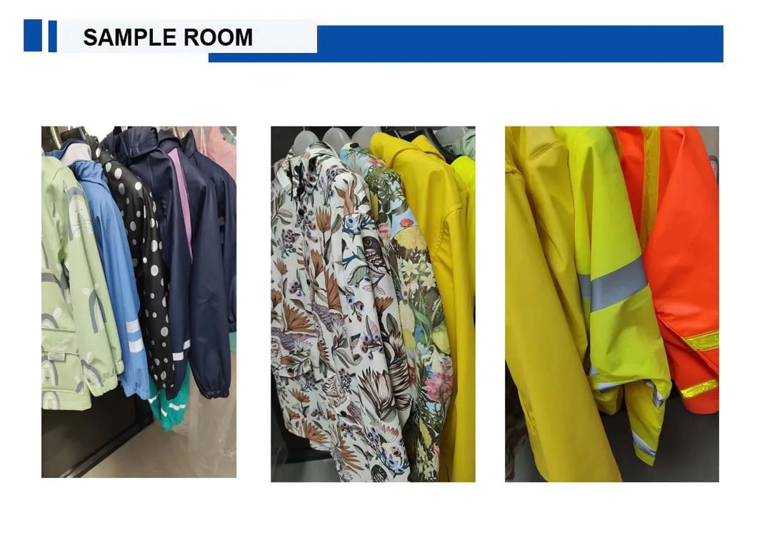 Fashionable Waterproof Windbreaker Jacket PU Raincoat Women's Outerwear