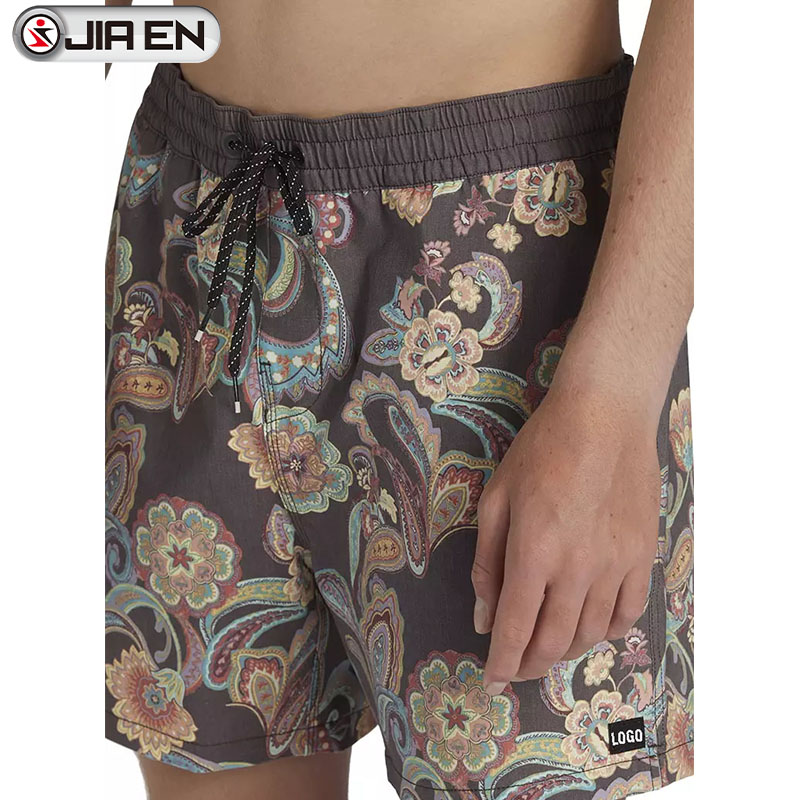 Wholesale High Quality UPF 50 Sun Protection Swimwear Custom Sublimation Volleyball Shorts
