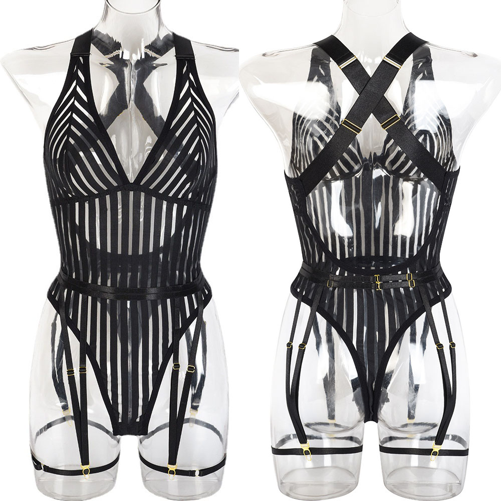 Black Lingerie Shapewear Model View