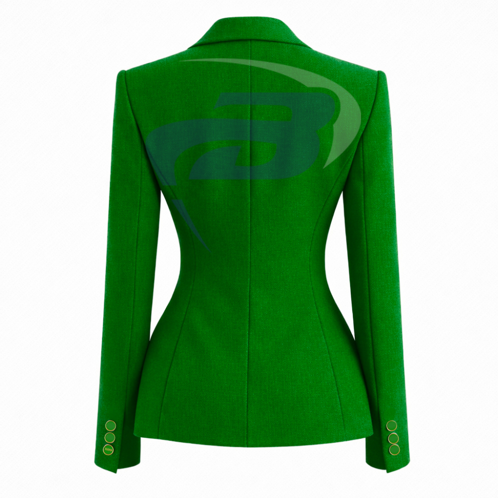 Alpha Kapa Alpha Single Breasted Business Blazer Premium Tailored Formal Workwear Coat Women's Professional AKA Office Suit Coat