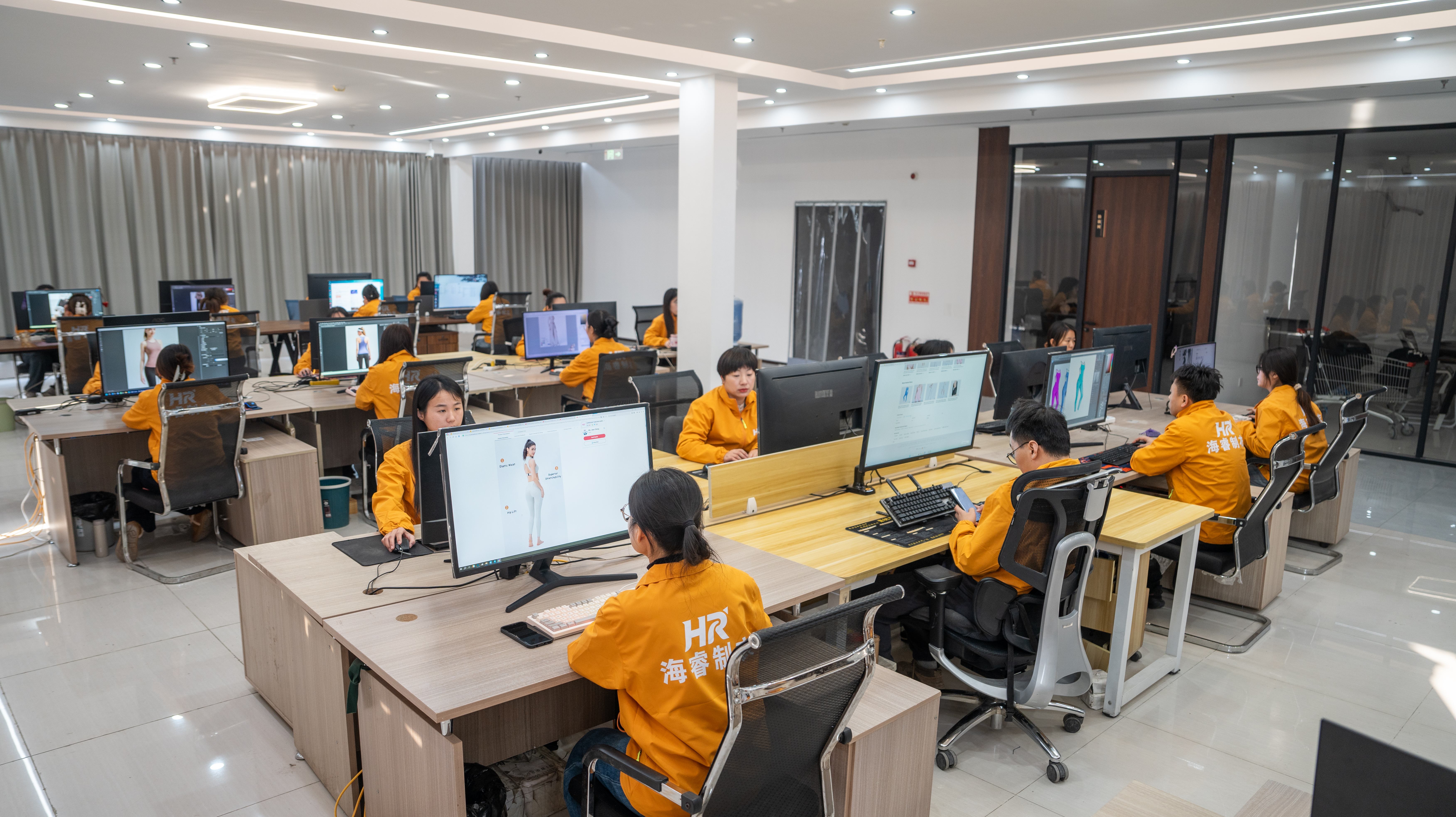 Professional design and administration office area
