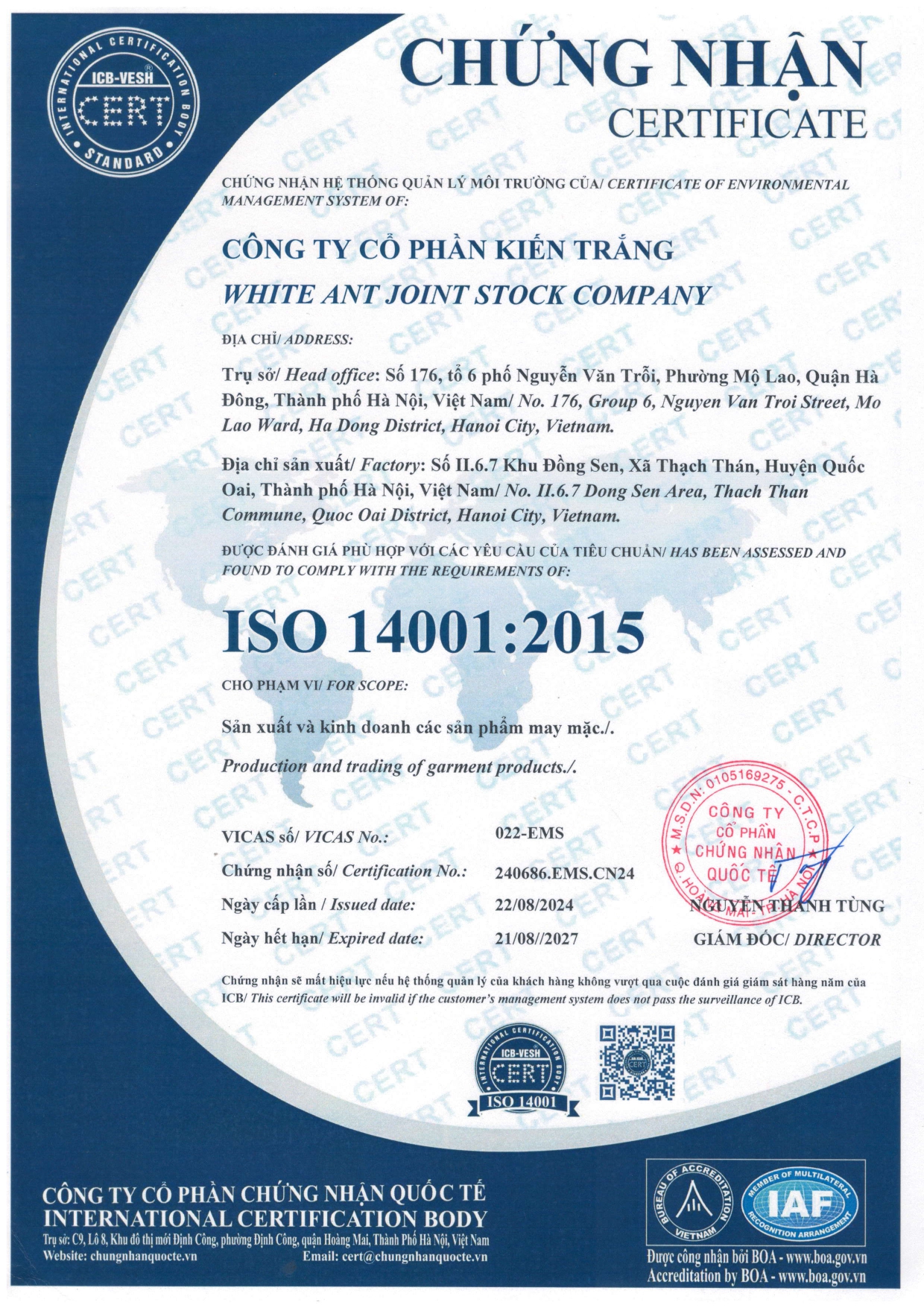 Certification 1