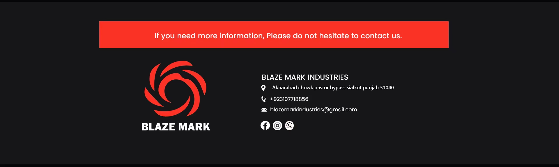 Product Footer Banner