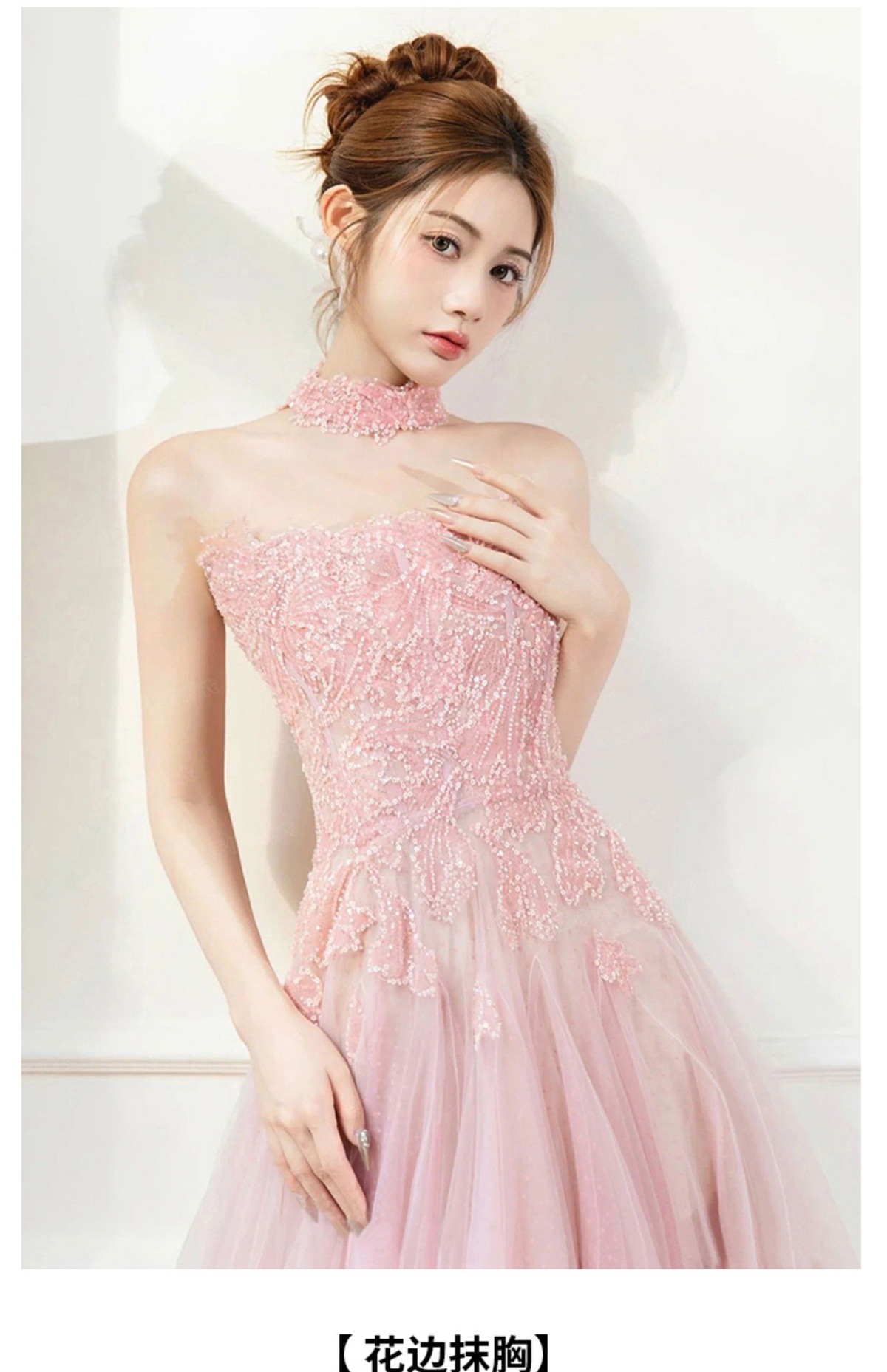 Evening Trumpet Gown View 15