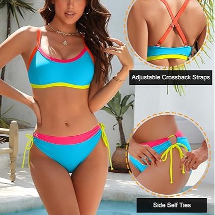 Bikinis Beachwear Custom Logo Bikini Swimwear for Women Summer Beachwear