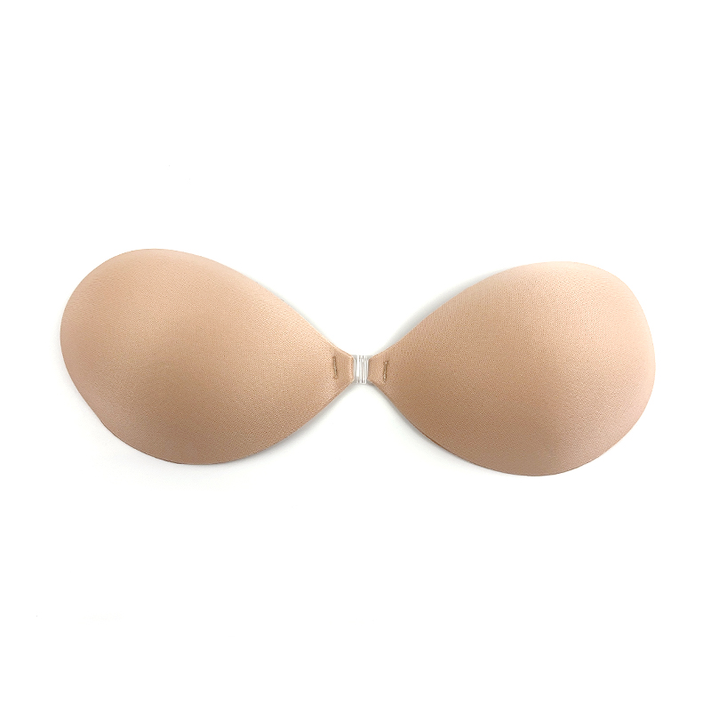Elastic Adhesive Knitted Eco-Friendly Bra Invisible Backless Strapless Thin Breathable Silicone Push for Women Party Wedding