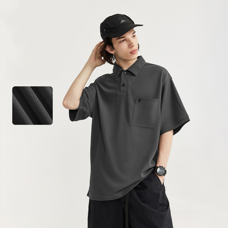 Polo T Shirts Mens Short Sleeve Stylish Casual Office Uniform Company Shirts Blank Custom Print Logo Tee