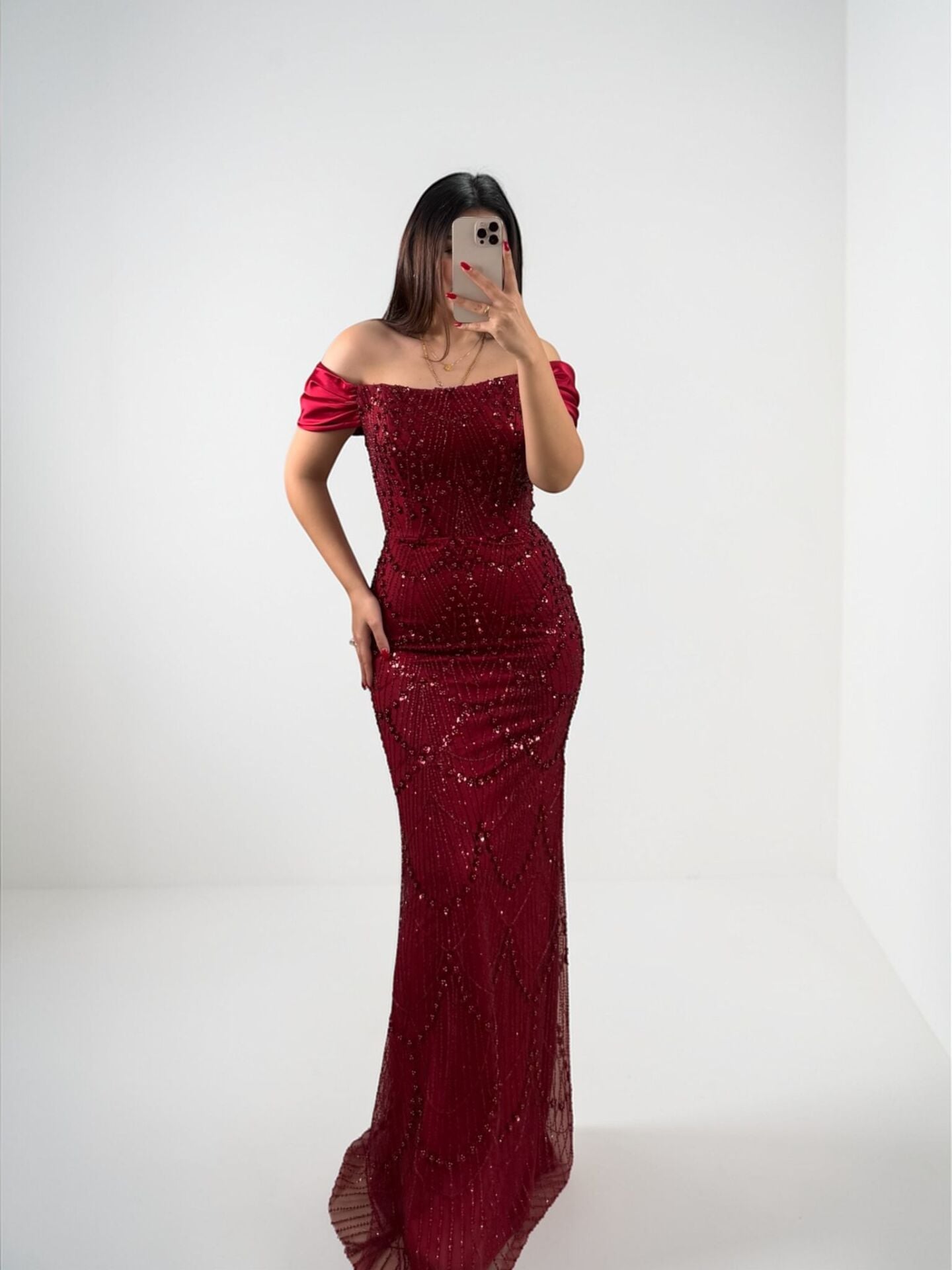 Luxury Red Modern Straight Fitted Evening Dress off Shoulder Long Gown Elegant Party Navy Blue Black Custom Design