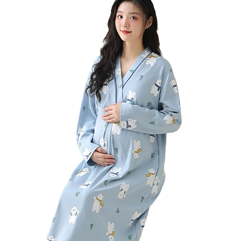Factory Wholesale/OEM Women's Breast Pads, Pajamas, Pregnant Women's Pajamas, Prenatal and Postpartum Nursing Skirts