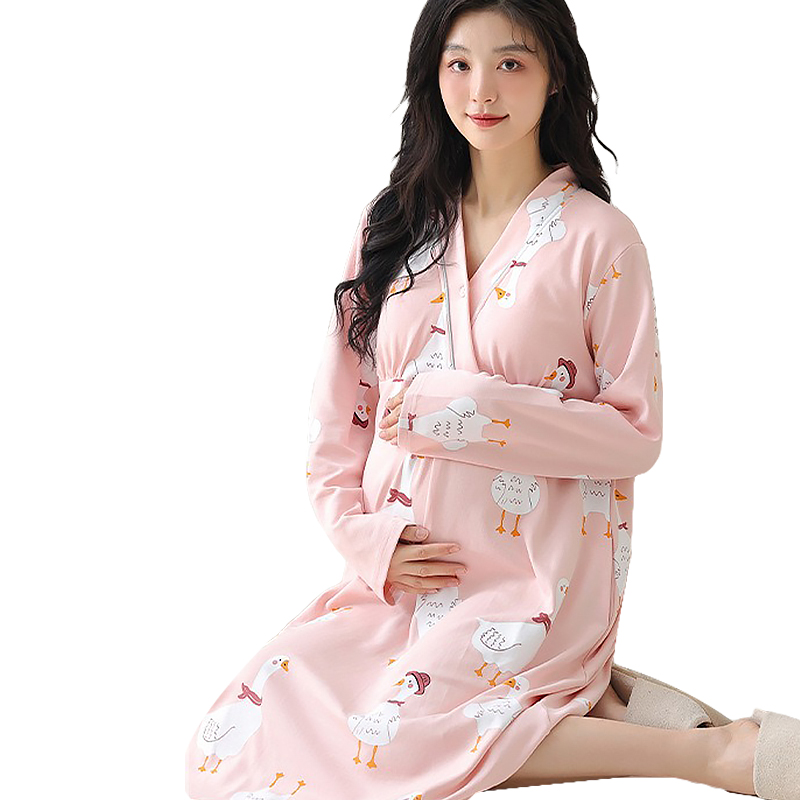 Factory Wholesale/OEM Women's Breast Pads, Pajamas, Pregnant Women's Pajamas, Prenatal and Postpartum Nursing Skirts