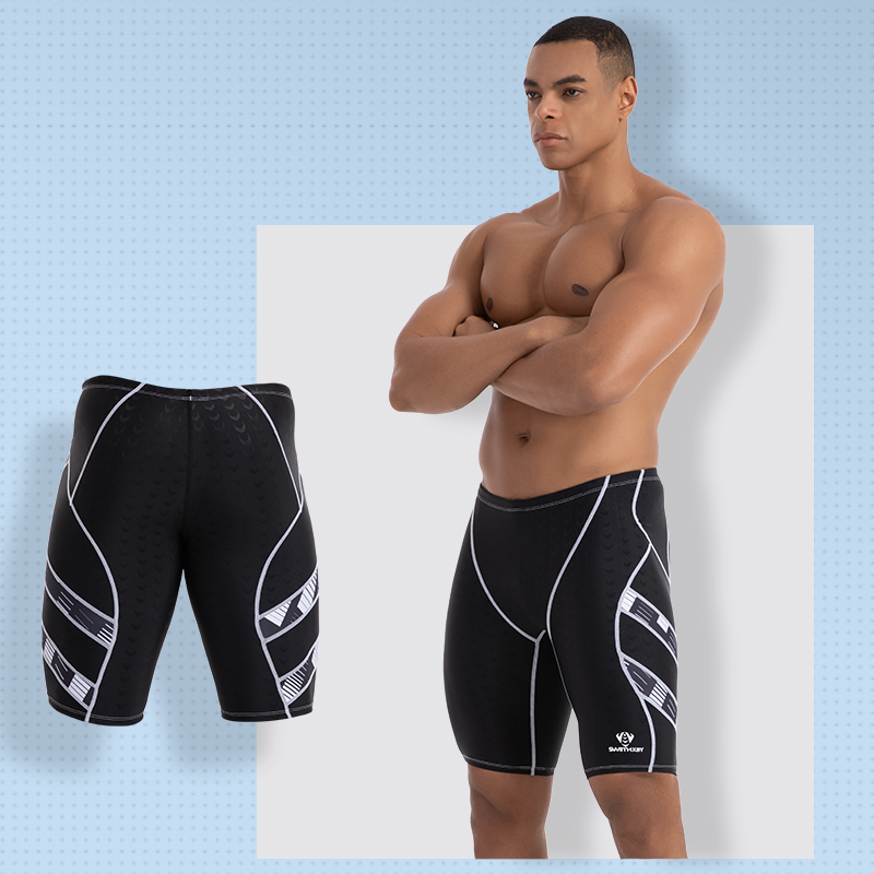 Custom Oem Custom Private Logo Tight Swimming Trunks Swimwear Beachwear Men Swimming Jammer 80% Nylon 20% Spandex Swim Brief