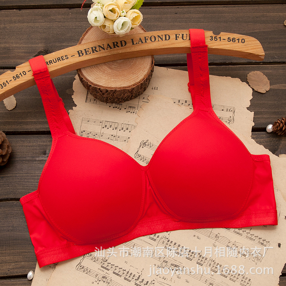 Good quality New Ultra-Thin Wireless Push-Up Bra Small cup bra AB cup Lingerie for women with small breasts