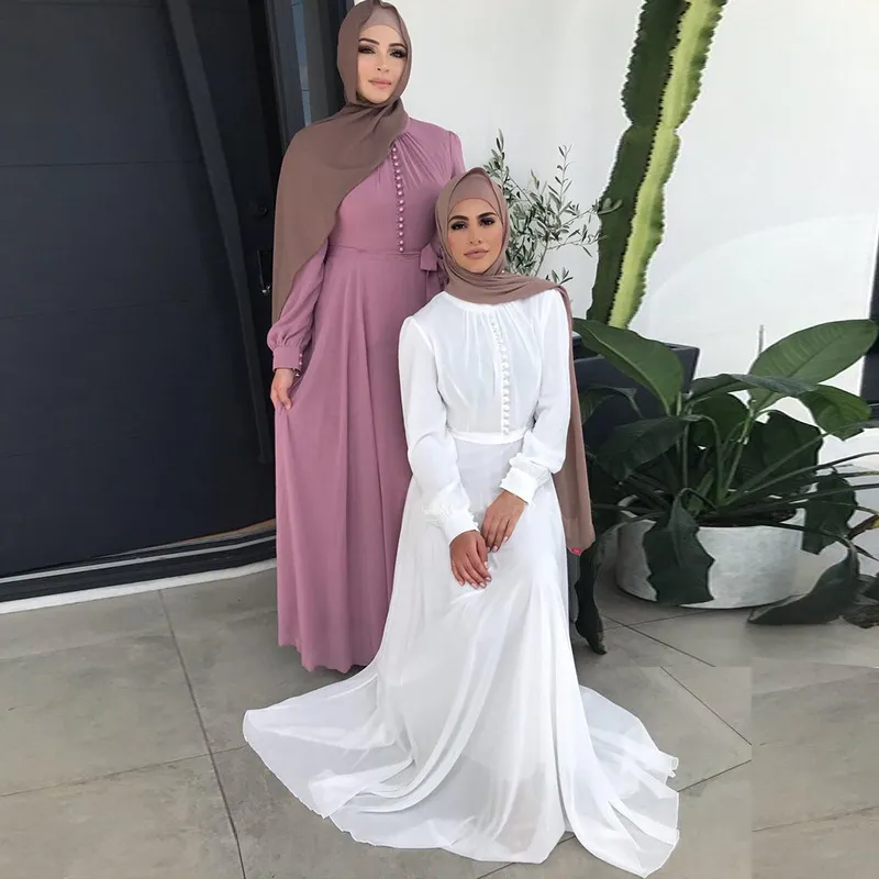 Woman Hijabs Fashion Maxi Dress