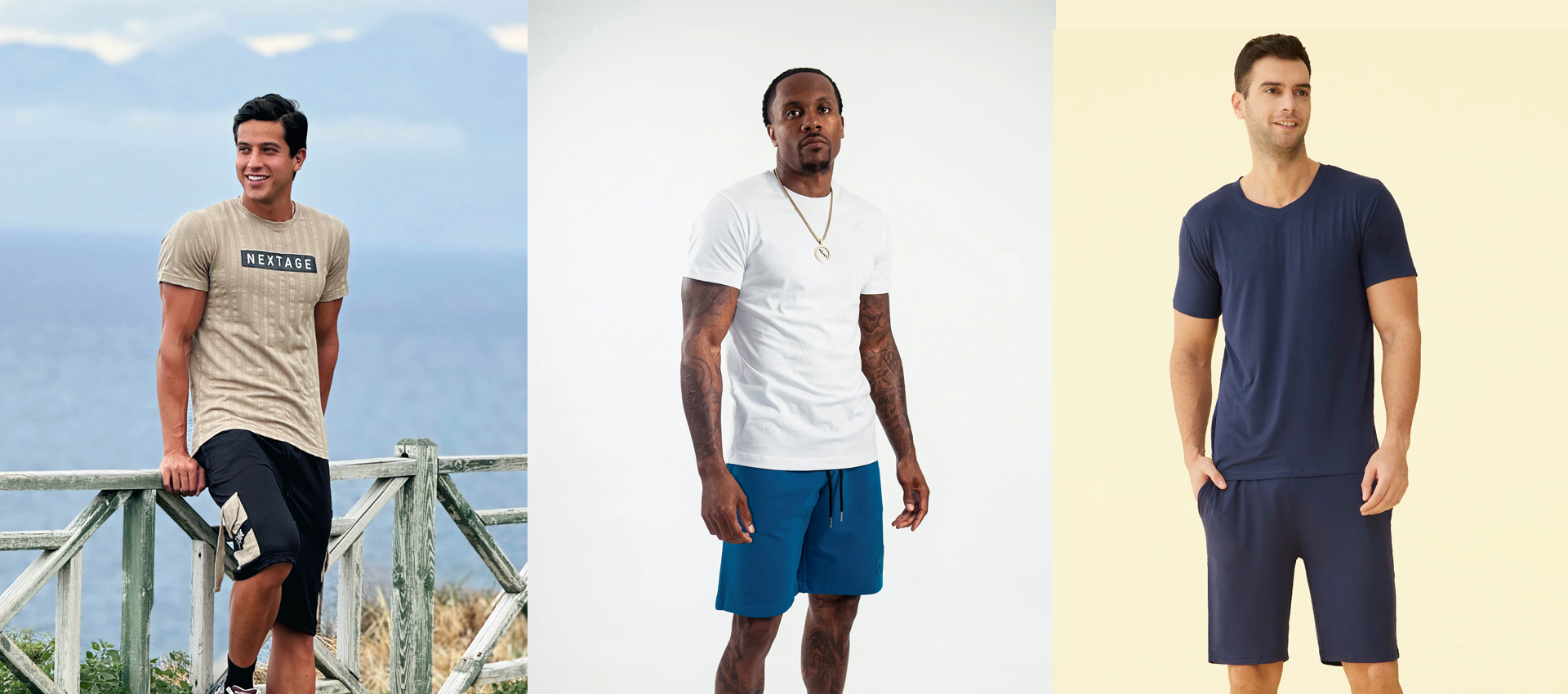 Men Summer Set Header Banner