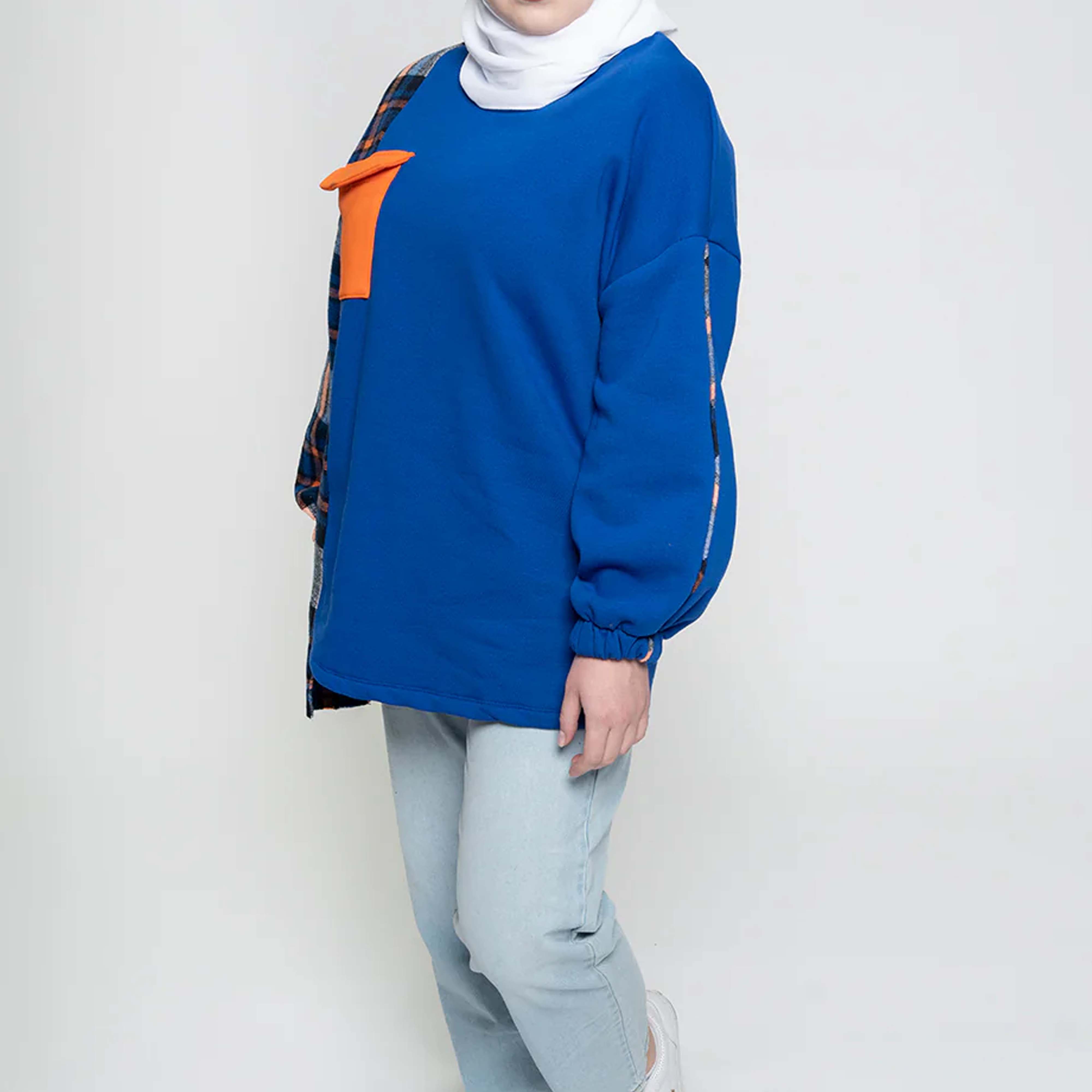 Women's Islamic Y2K Three Piece Matching Hijab Stretch Anti-pilling Hoodies Jogger Legi Canvas Modest Dress 100% Cotton Pakistan