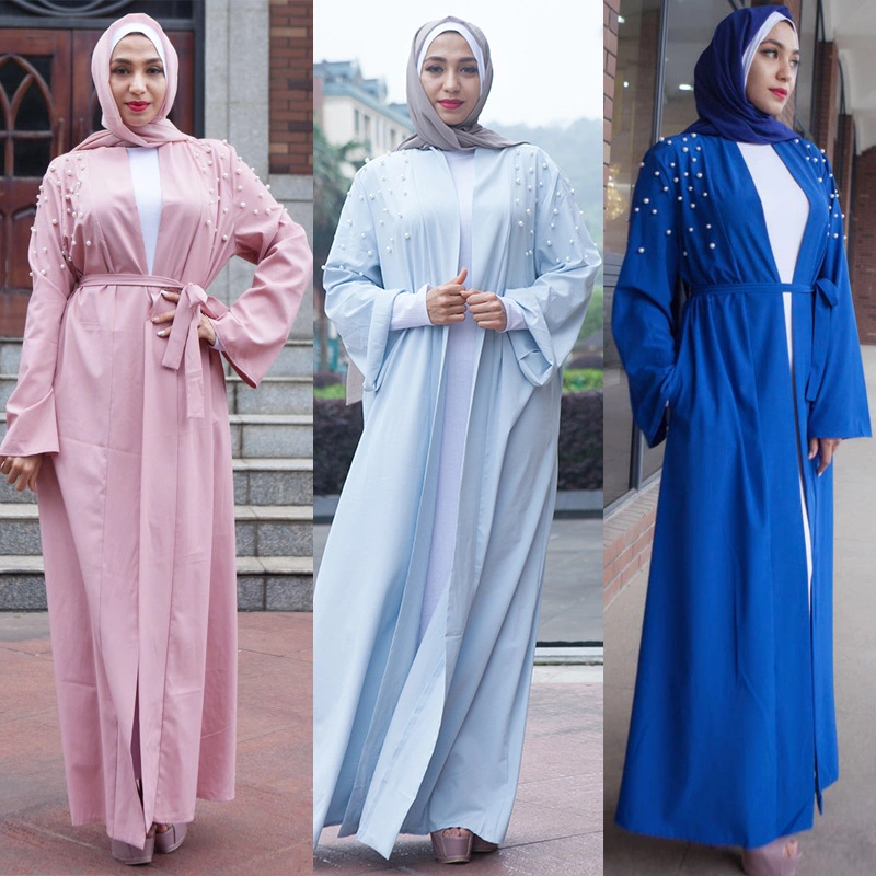 Weimei New Design Cardigan Eid Black Dubai Open Abaya Factory Garments Price Fashion Women Clothes Muslim Islamic Maxi Dress Women Modest Clothing Kimono