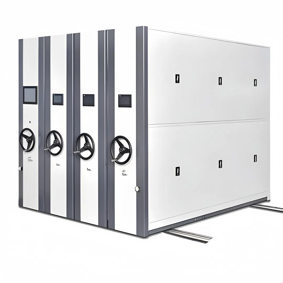 Custom Metal Products Manufacturers Direct Sales Intelligent Storage Mobile Book Shelving Office Movable Archive Furniture System Mobile Storage Systems