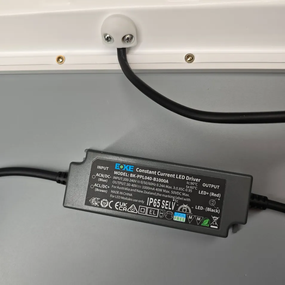 LED Panel Light Installation