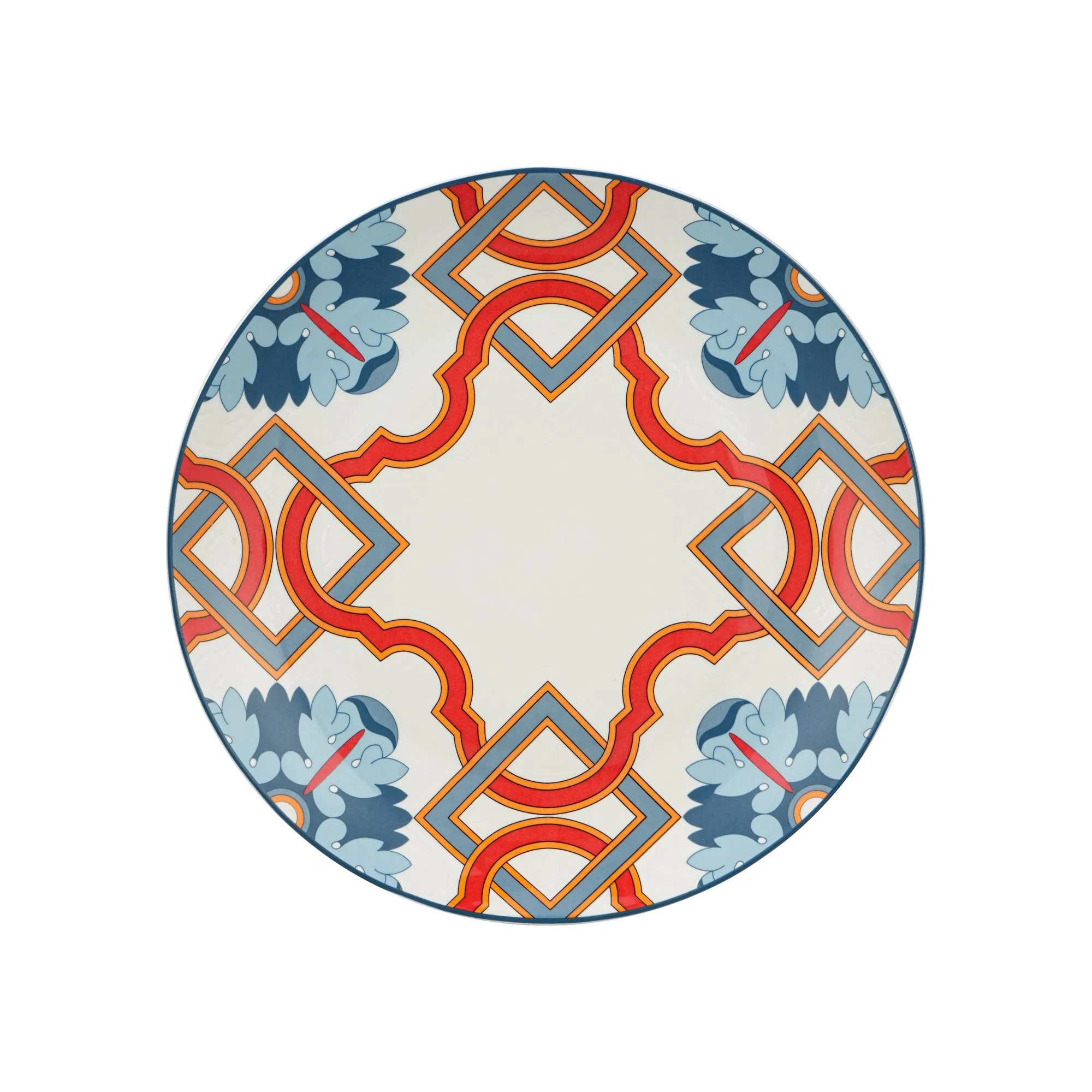 New Products Handcrafted Aesthetics Porcelain Plates Ceramic Tableware Sets for Hotels