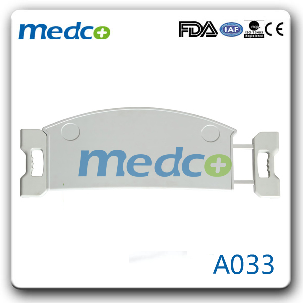 Hospital Wooden Over Bed Table, Gas Spring Mechanism Height Adjustable System