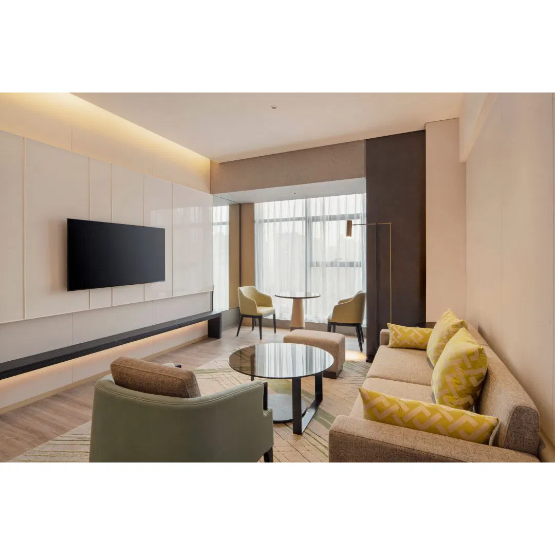 High Quality Custom Design and Solid Wood Manufacturing Hotel Bedroom Furniture