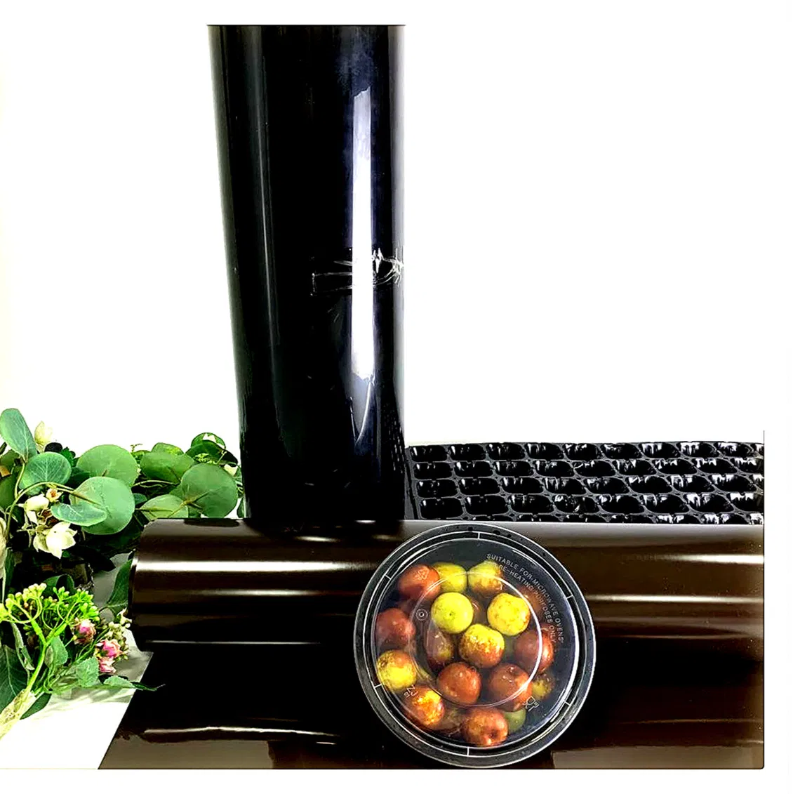 Factory Direct Sale Rigid PS Materials for Dried Fruit Tray with SGS