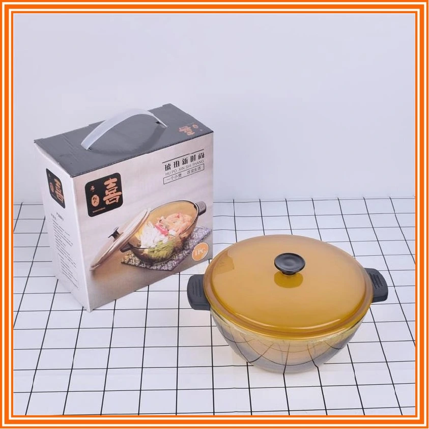 Kitchen Glass Container Cook Glass Hollowware Pot Tableware