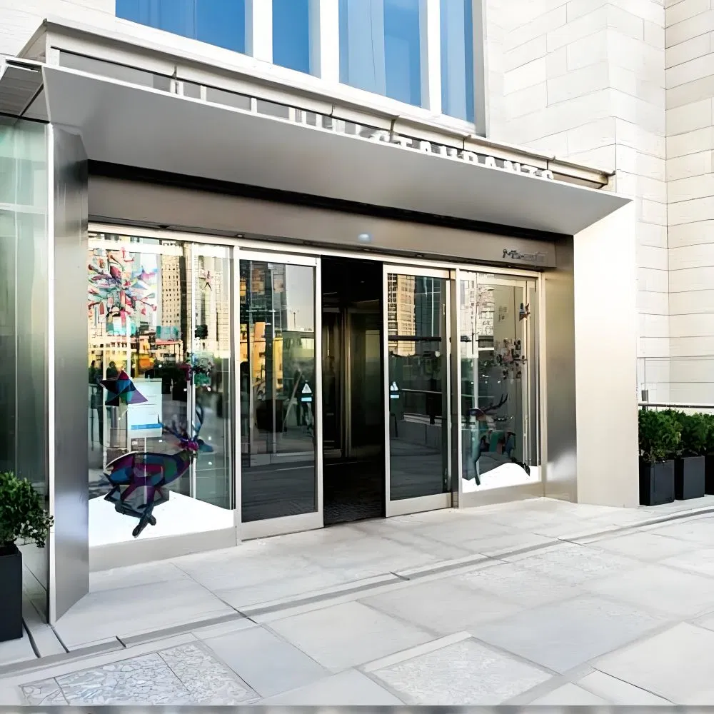 Remote 100kg DC Brushless Motor Glass Door Operator Unit Sliding Door Opener System Automatic Sliding Door Opener and Closer