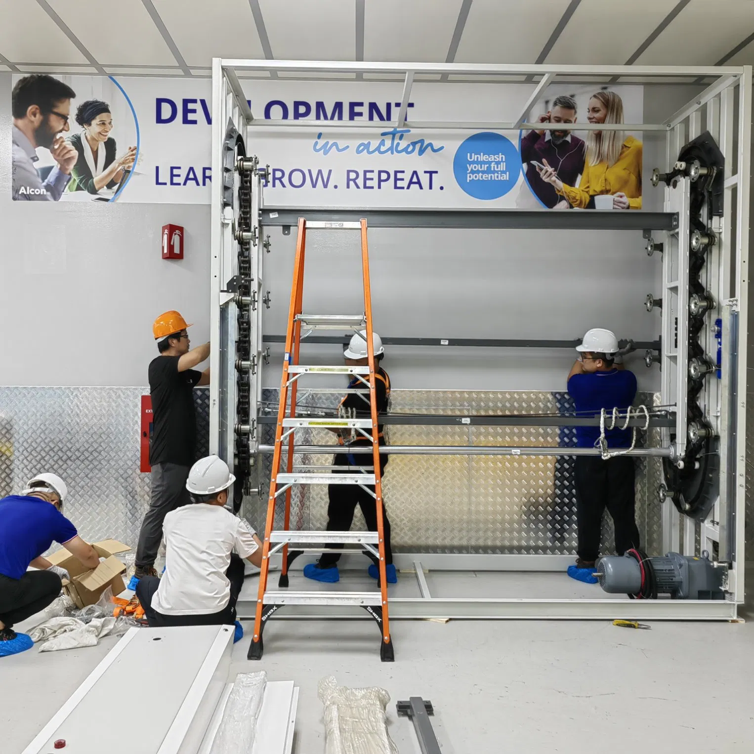 Clip-on Automated Racking Vertical Carousel Storage System