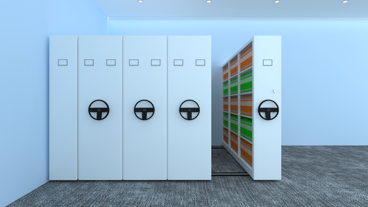 New Design Metal Mobile Archive by Storage System
