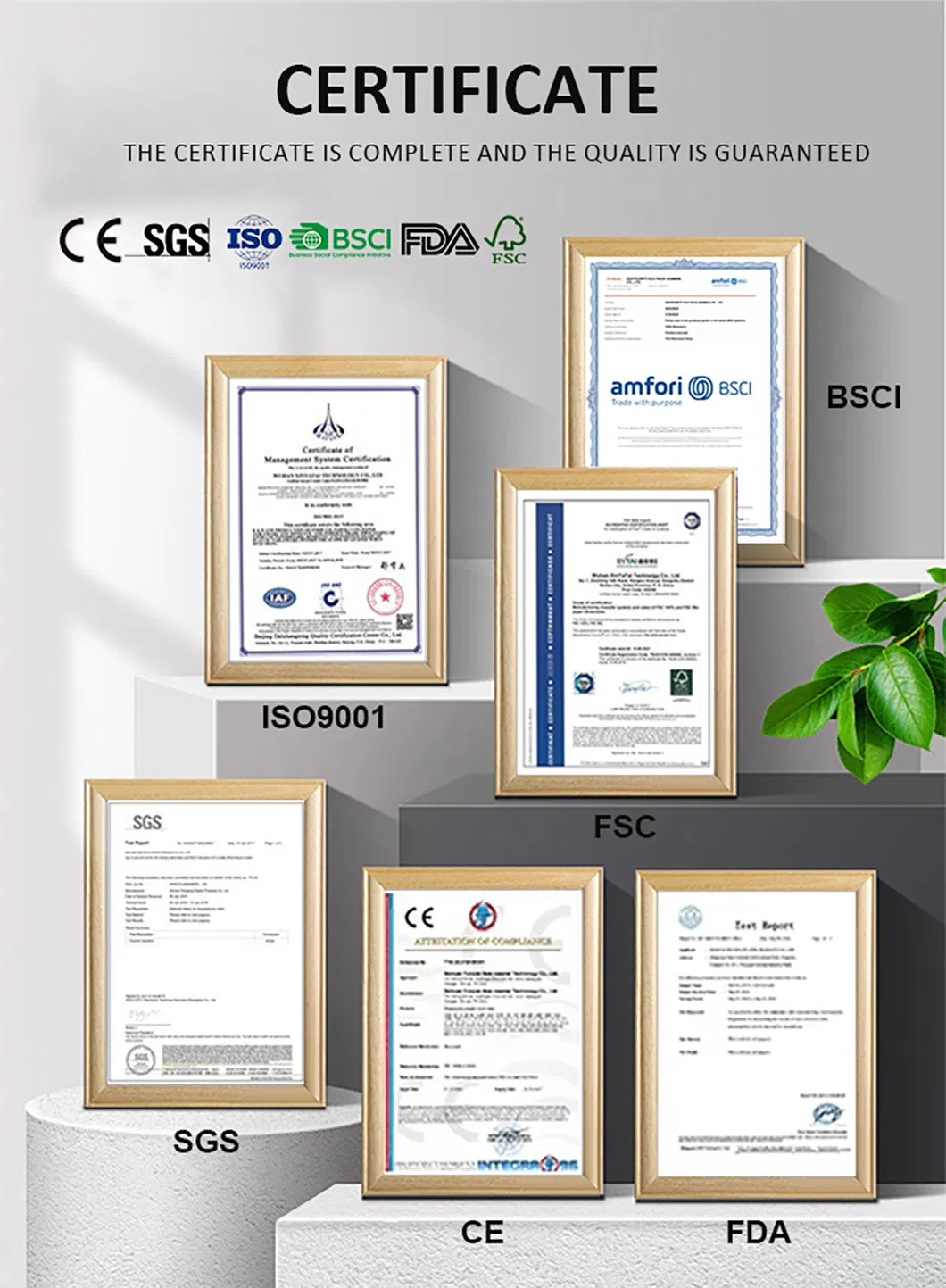 Certifications