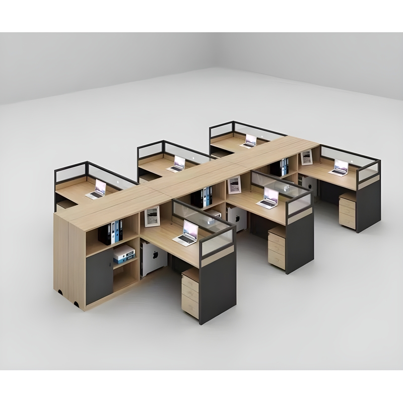 Modern Office Furniture Modular Desk Workstation System for 2 Person