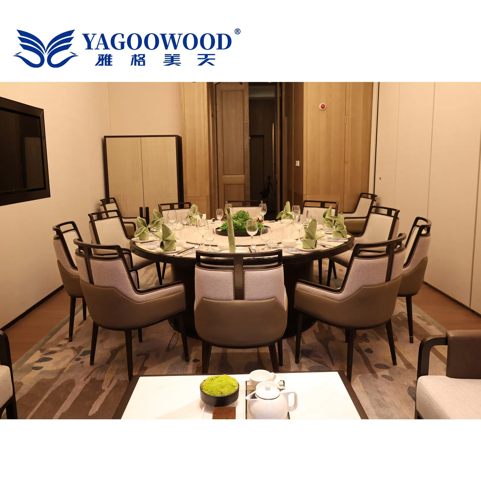 Foshan Five-Star Hotel Furniture Manufacturing -Custom Solid Wood High-End Hotel Furniture &amp; Custom Guest Room Furniture Set