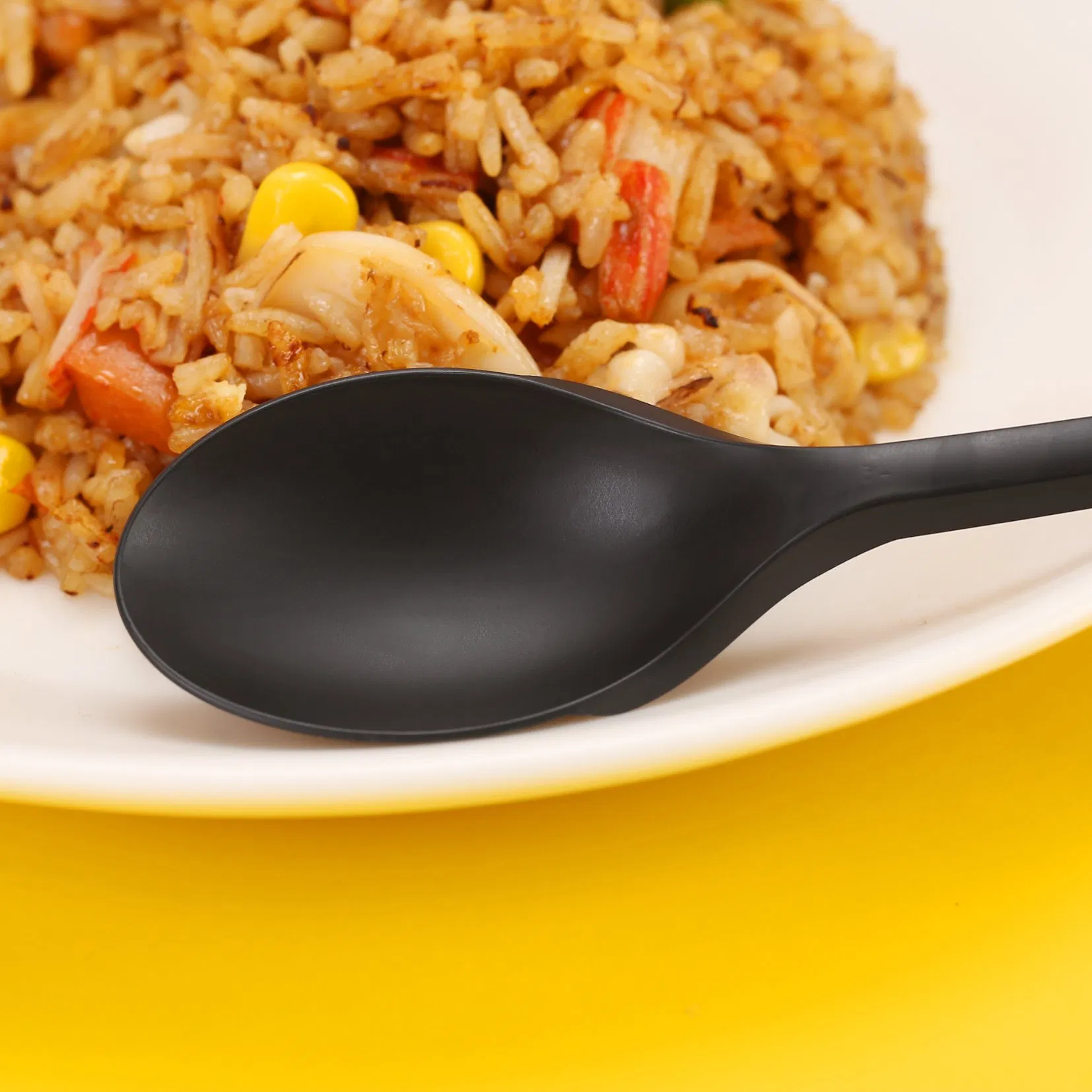 Quanhua Biodegradable Disposable Tableware Bio-Cornstarch Material